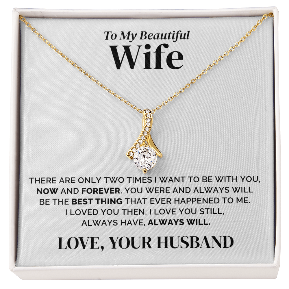 To My Wife – Now and Forever – Necklace