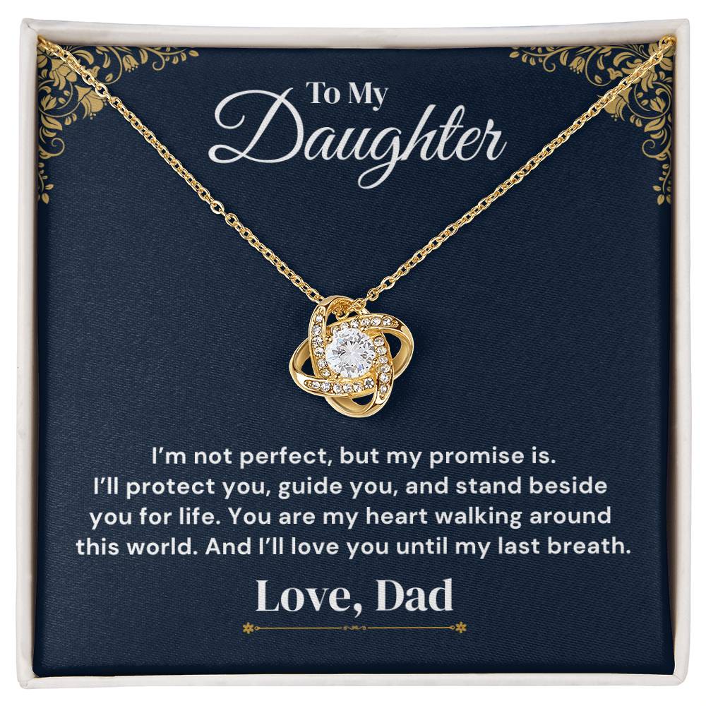 To My Daughter – For Life — Necklace
