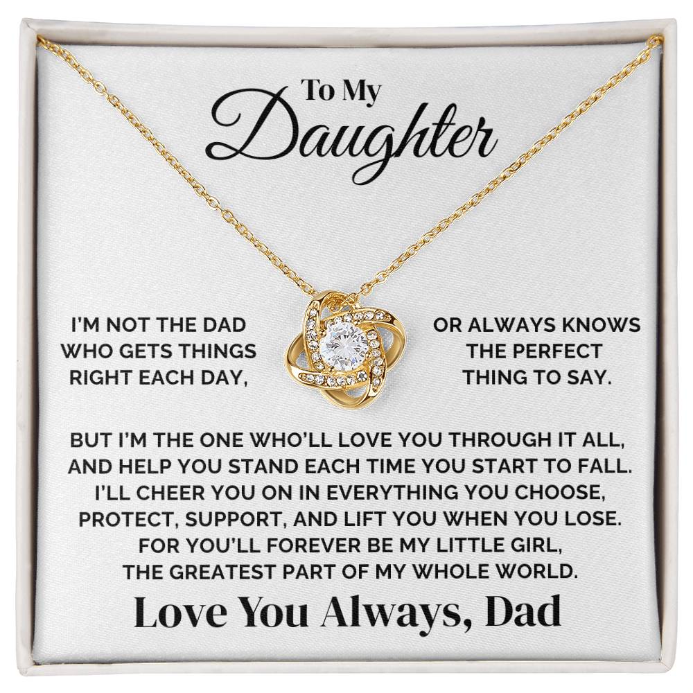 To My Daughter – My Whole World – Necklace