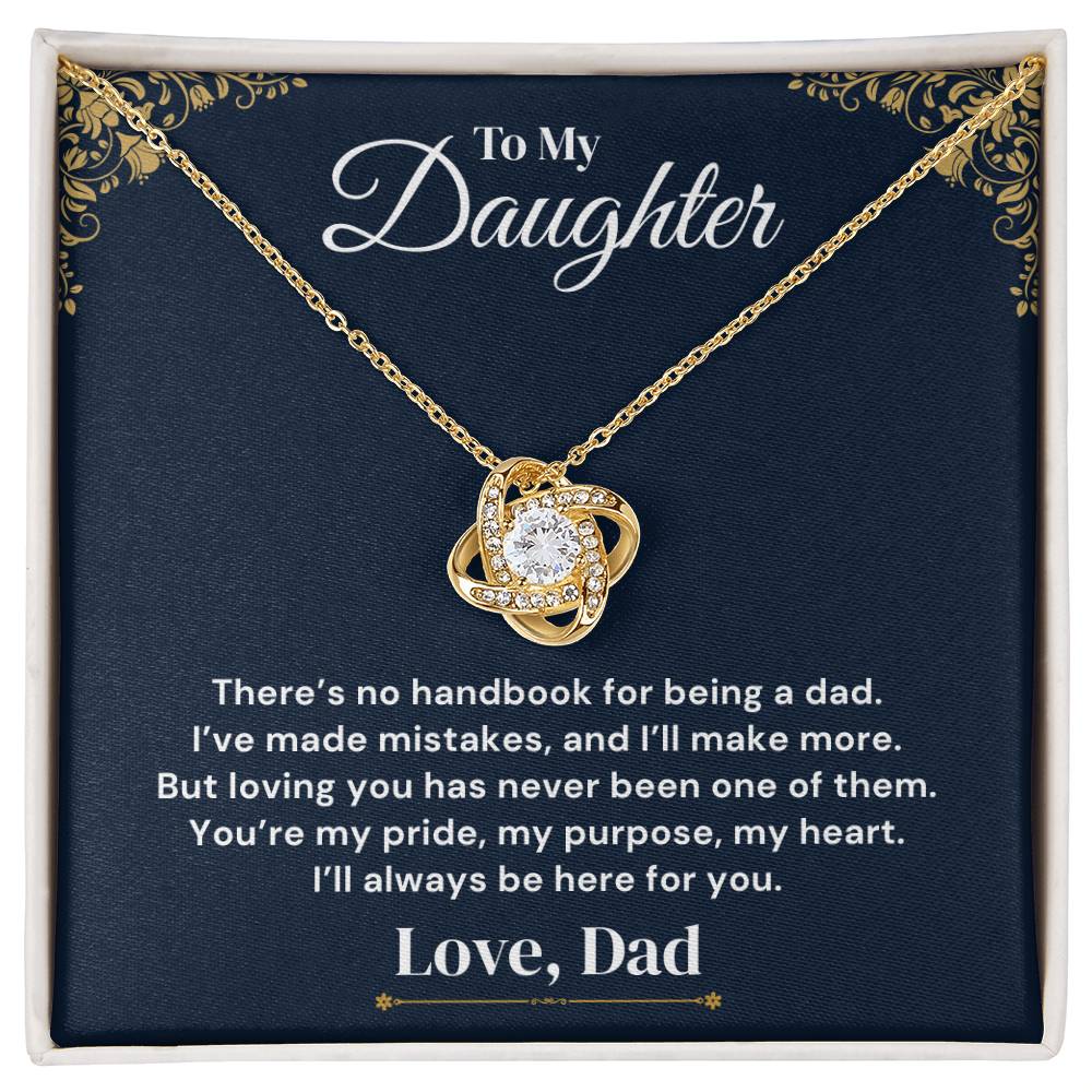 To My Daughter – Only Love — Necklace