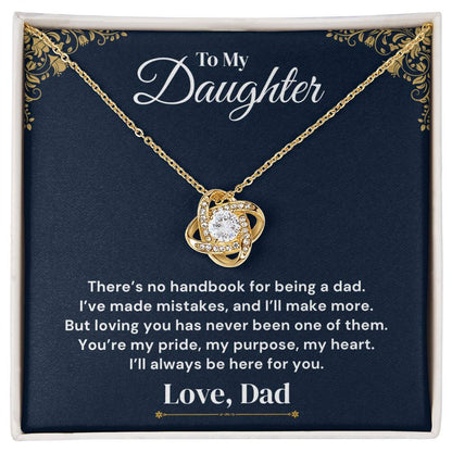 To My Daughter – Only Love — Necklace