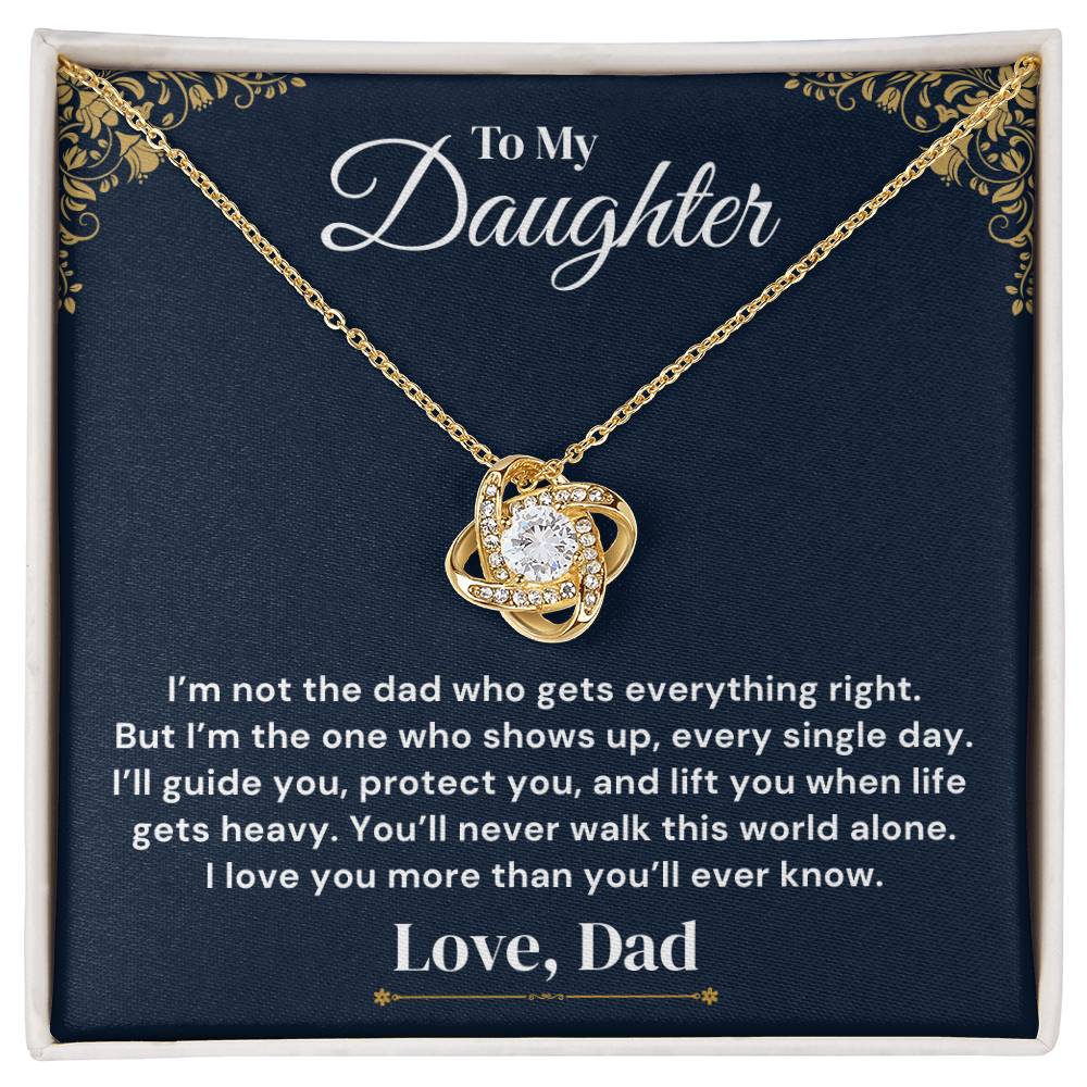 To My Daughter – I’ll Always Protect You — Necklace