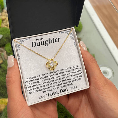 To My Daughter - Always My Baby Girl - Necklace