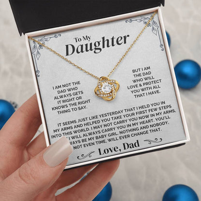 To My Daughter - Nostalgic Dad - Necklace