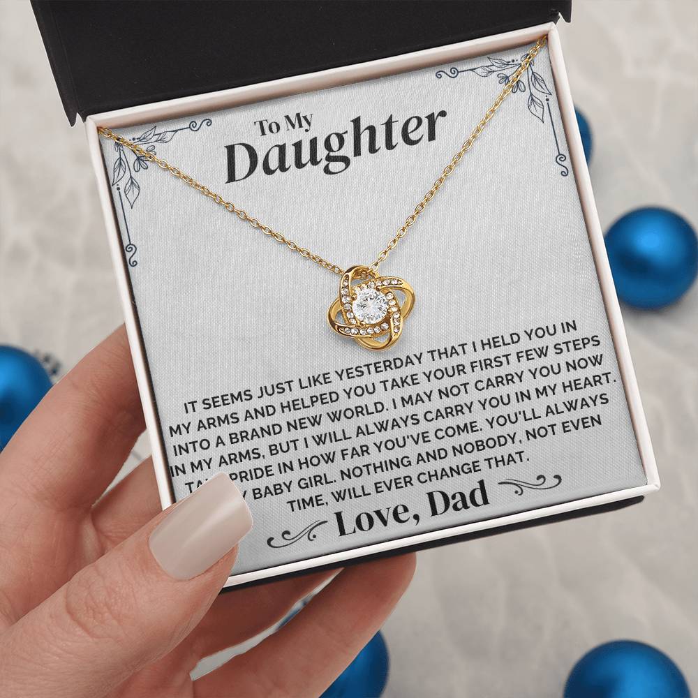 To My Daughter - Always My Baby Girl - Necklace