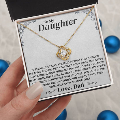 To My Daughter - Always My Baby Girl - Necklace