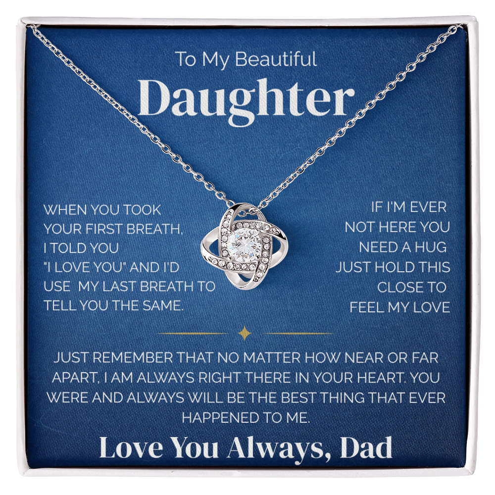 To My Daughter - My Last Breath - Necklace