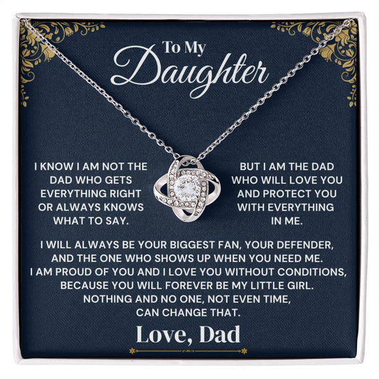 To My Daughter - Biggest Fan - Necklace