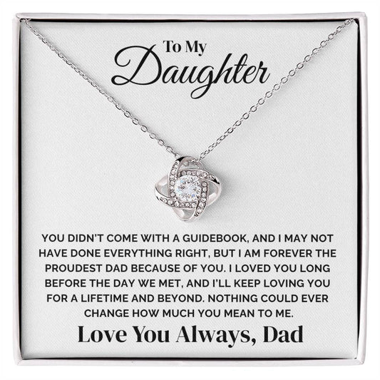 To My Daughter – Loved Beyond a Lifetime – Necklace