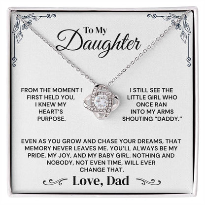 To My Daughter - My Heart's Purpose - Necklace