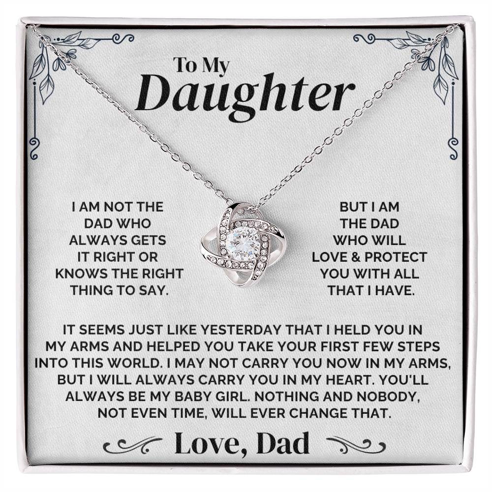 To My Daughter - Nostalgic Dad - Necklace