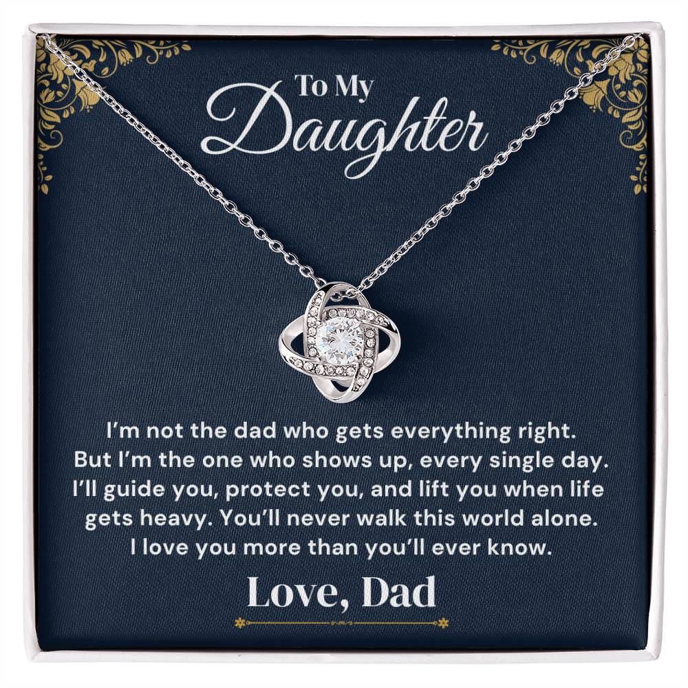 To My Daughter – I’ll Always Protect You — Necklace