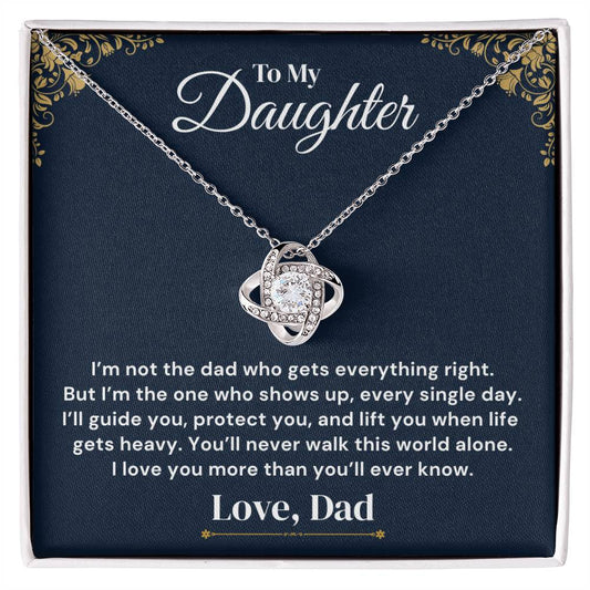 To My Daughter – I’ll Always Protect You — Necklace