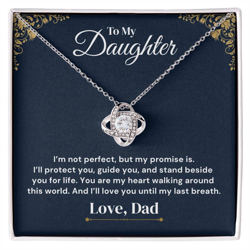 To My Daughter – For Life — Necklace