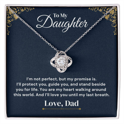 To My Daughter – For Life — Necklace