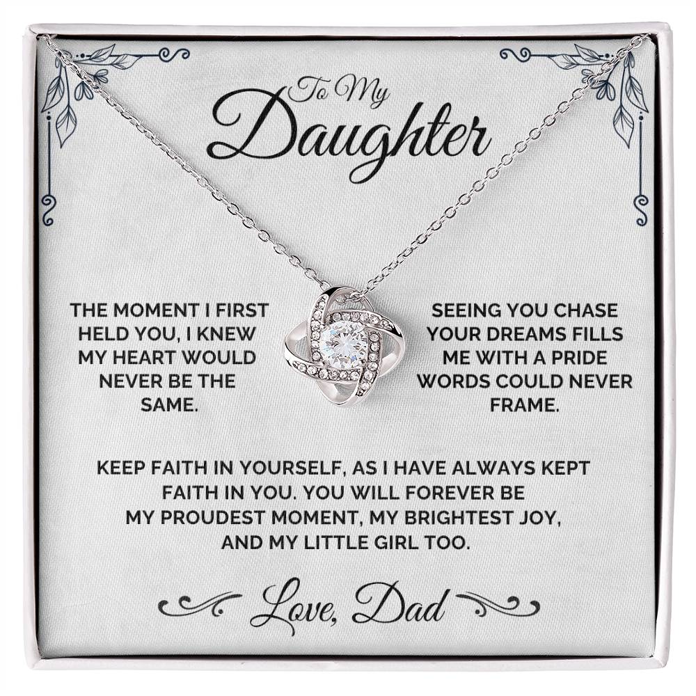 To My Daughter - Poetic Pride - Necklace