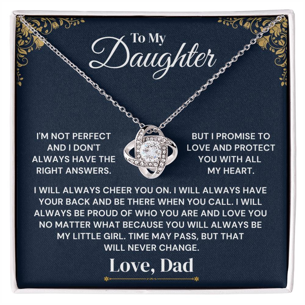To My Daughter – Loved & Protected – Necklace
