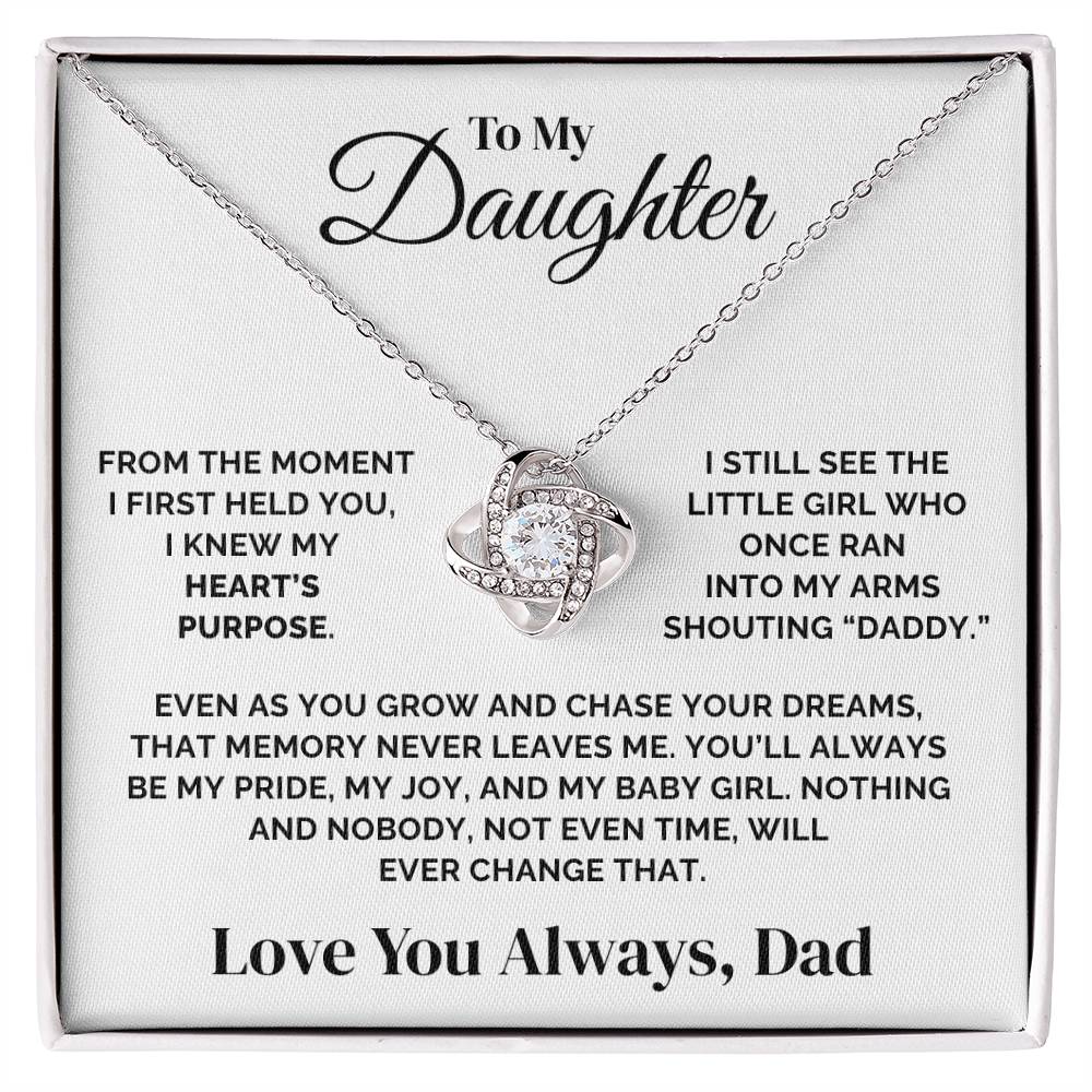 To My Daughter – My Heart’s Purpose – Necklace