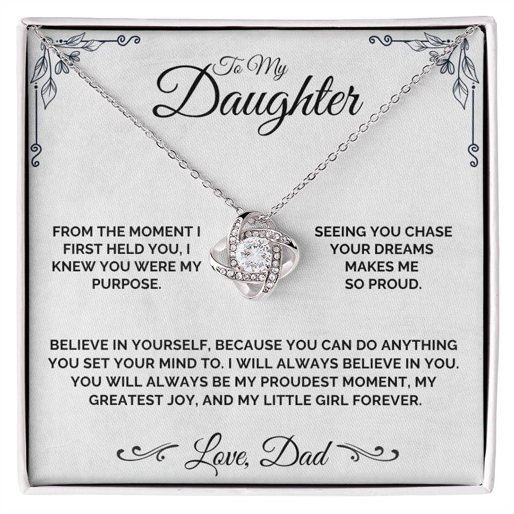 To My Daughter - Endless Pride - Necklace