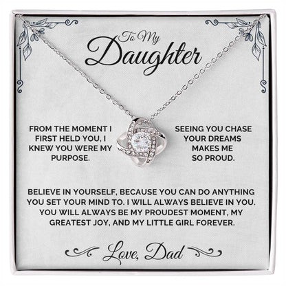 To My Daughter - Endless Pride - Necklace