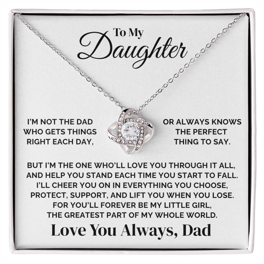 To My Daughter – My Whole World – Necklace