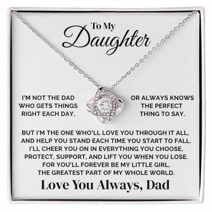 To My Daughter – My Whole World – Necklace