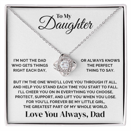 To My Daughter – My Whole World – Necklace