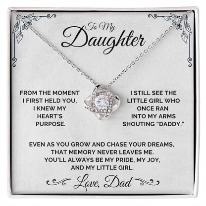 To My Daughter - My Heart's Purpose - Necklace