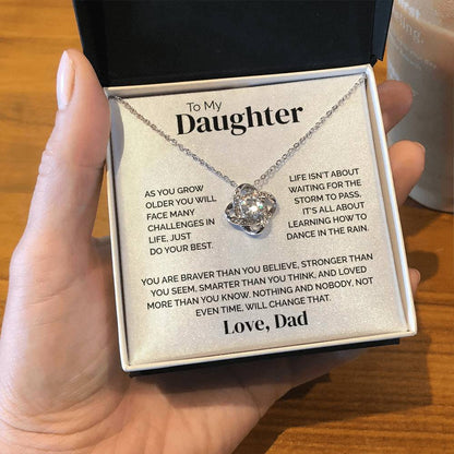To My Daughter - Dance In The Rain - Necklace