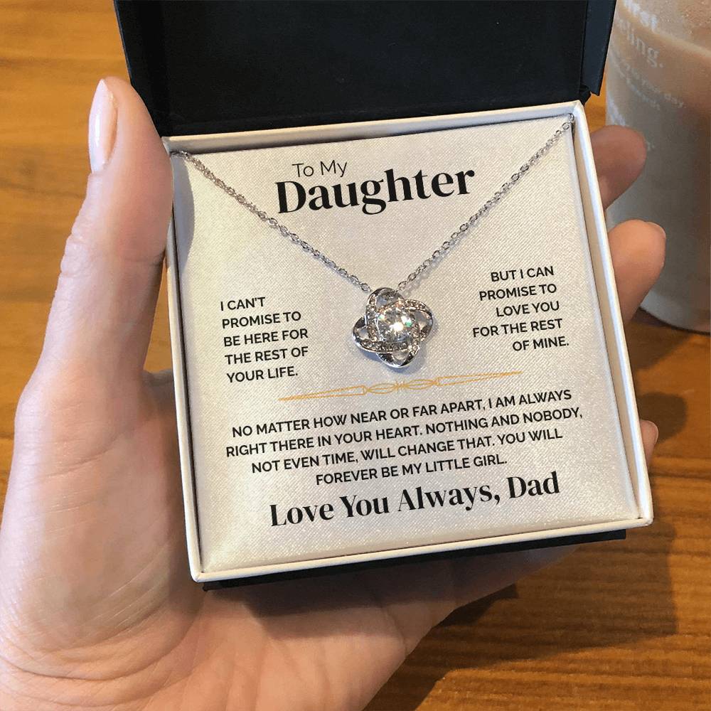 To My Daughter - Promise - Necklace