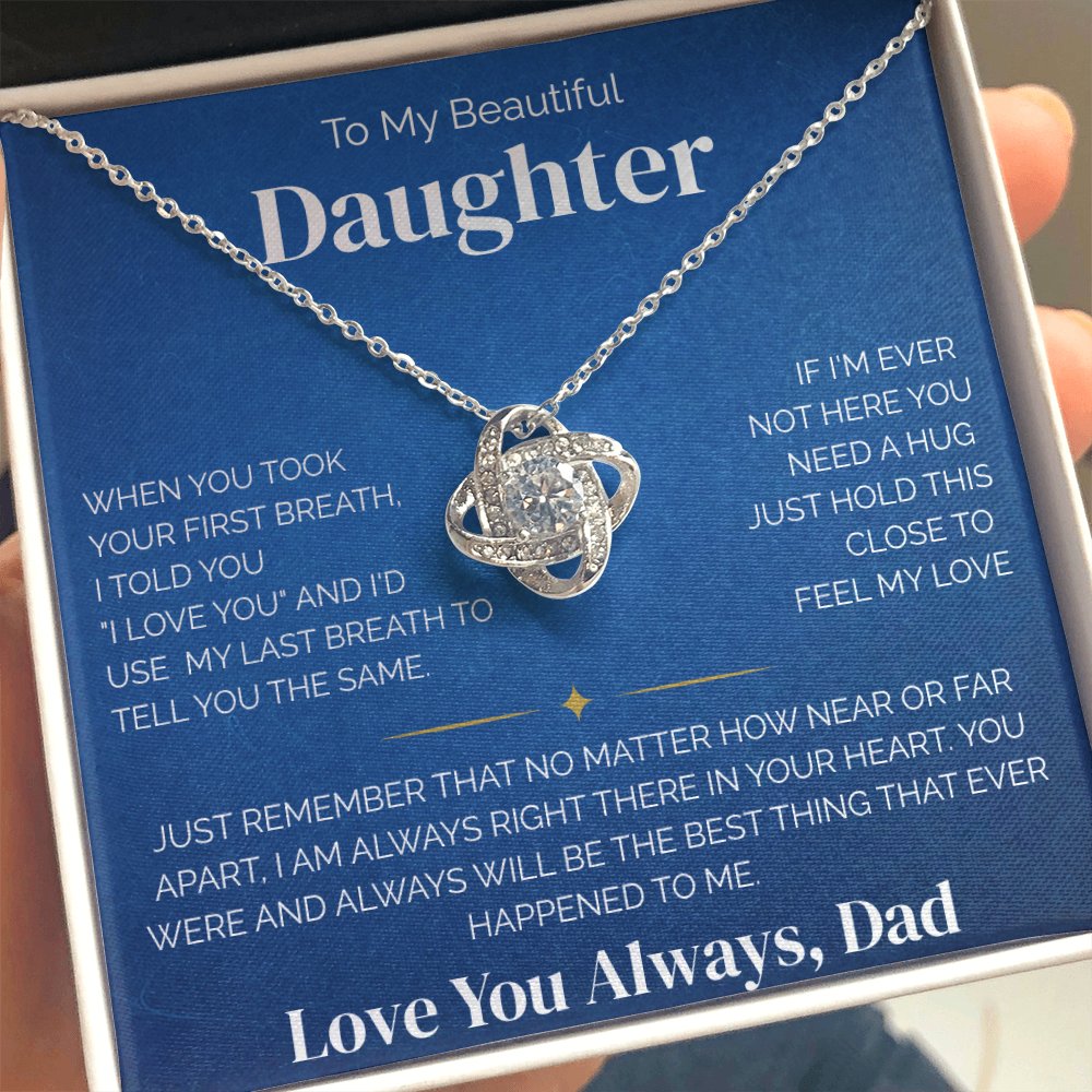 To My Daughter - My Last Breath - Necklace