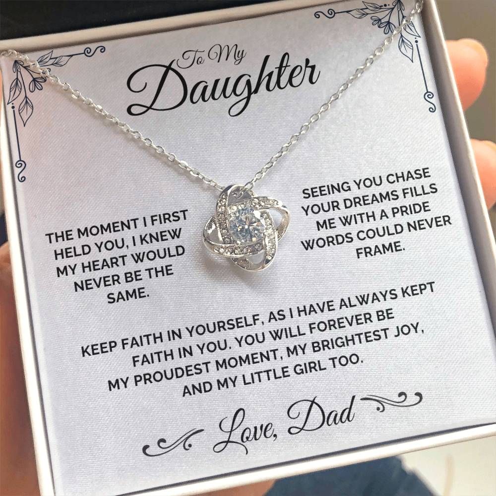 To My Daughter - Poetic Pride - Necklace