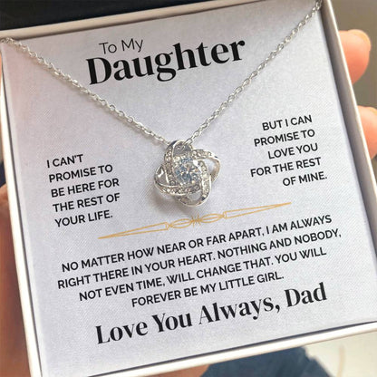 To My Daughter - Promise - Necklace
