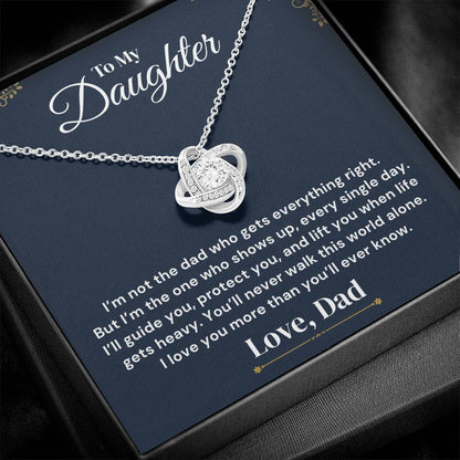 To My Daughter – I’ll Always Protect You — Necklace