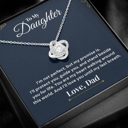 To My Daughter – For Life — Necklace