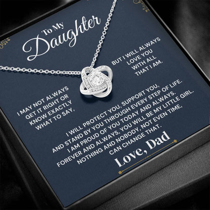 To My Daughter - Always With You - Necklace