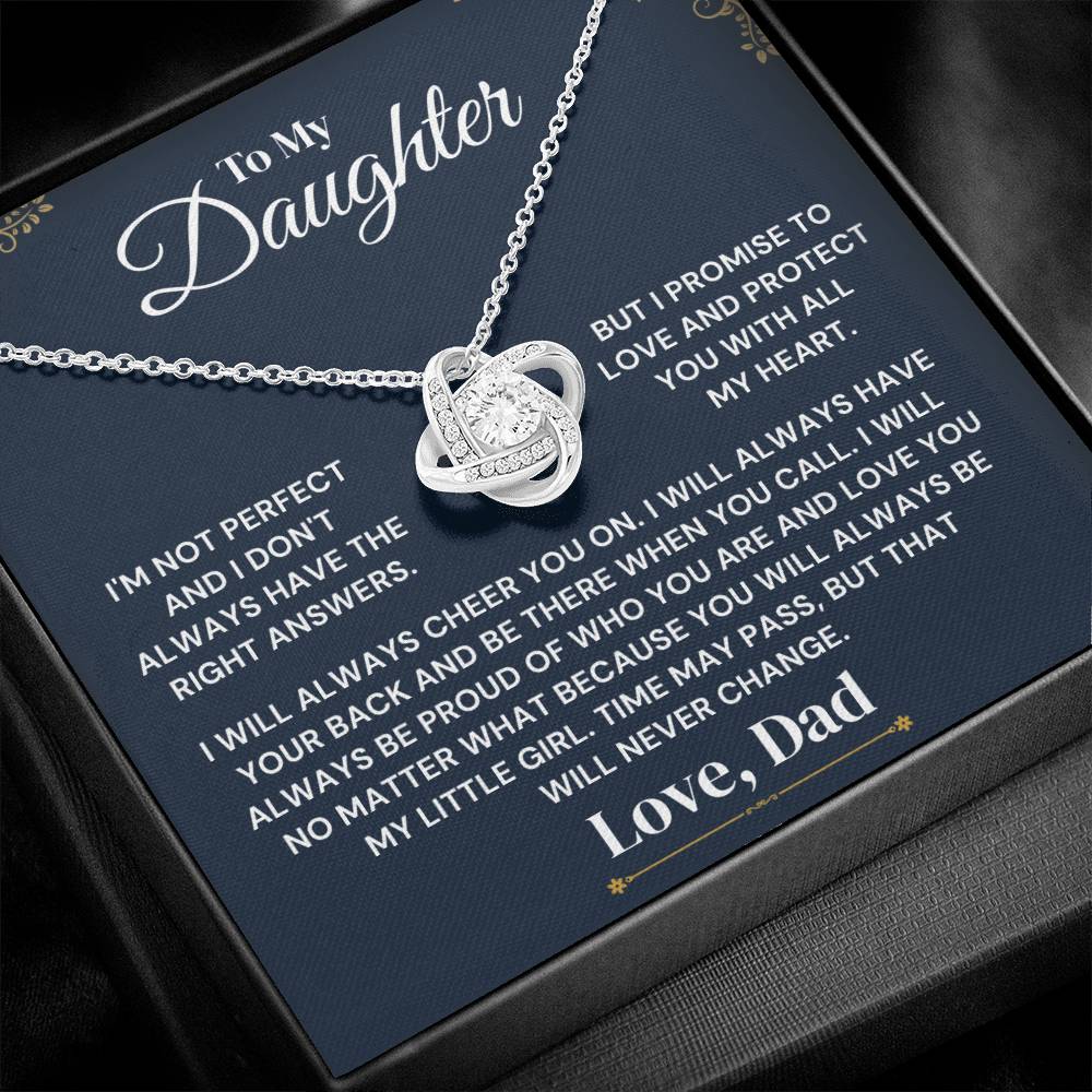 To My Daughter – Loved & Protected – Necklace