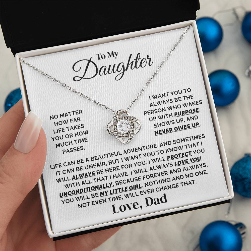 To My Daughter – Always by Your Side – Necklace