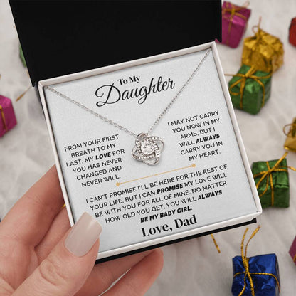 To My Daughter – Forever My Baby Girl – Necklace