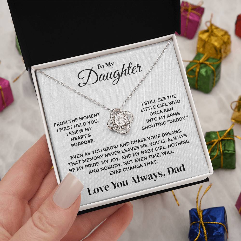 To My Daughter – My Heart’s Purpose – Necklace