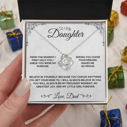 To My Daughter - Endless Pride - Necklace