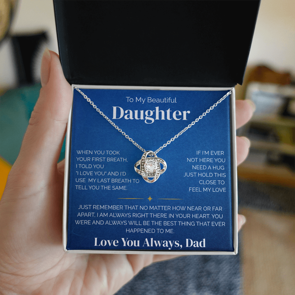 To My Daughter - My Last Breath - Necklace