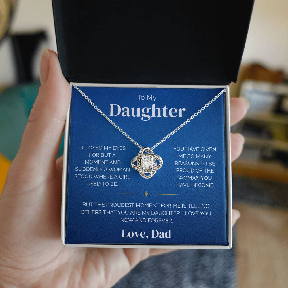 To My Daughter - My Proudest Moment - Necklace