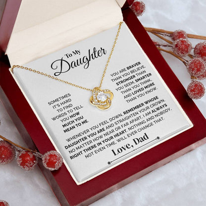 To My Daughter – Straighten Your Crown – Necklace