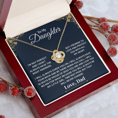 To My Daughter – Loved & Protected – Necklace