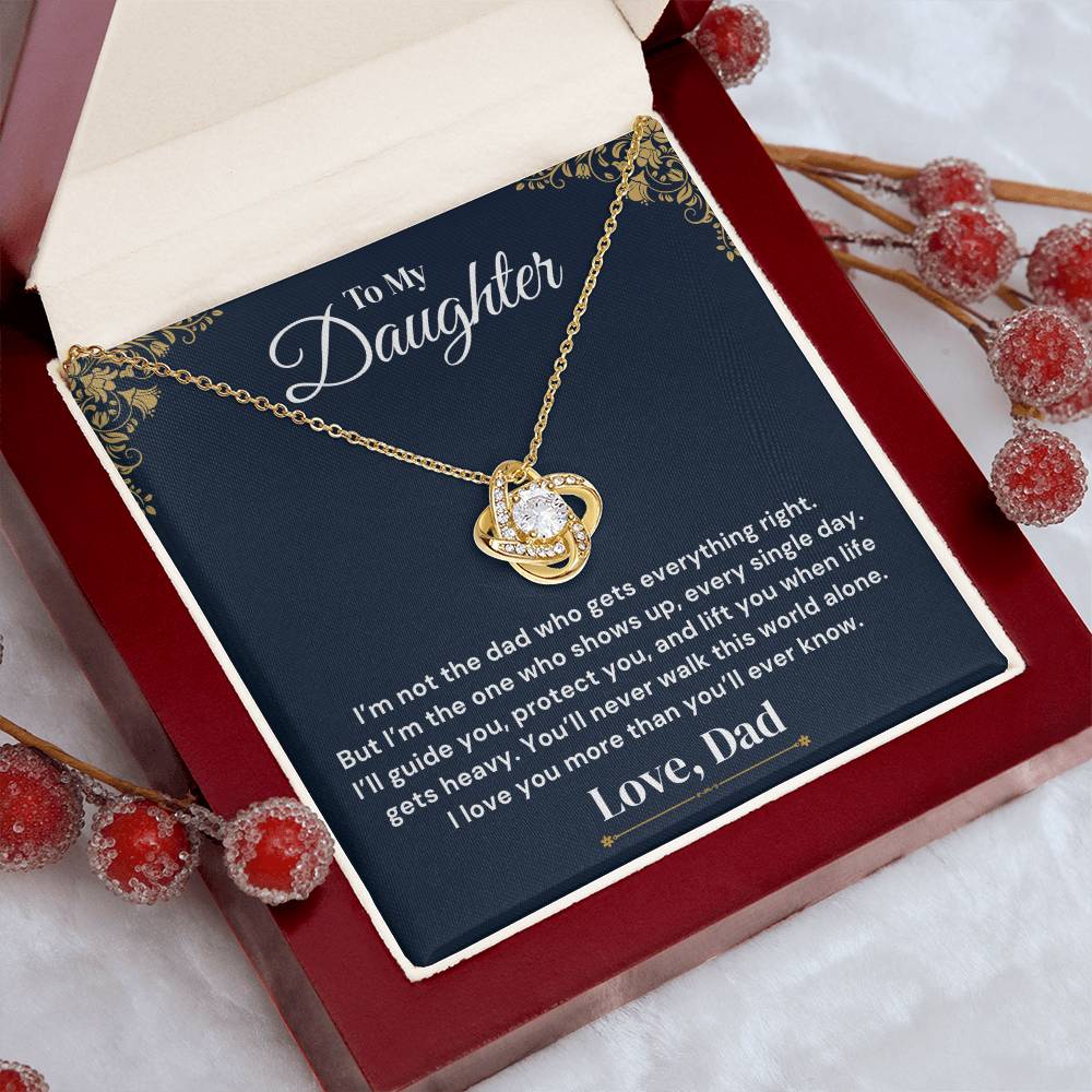 To My Daughter – I’ll Always Protect You — Necklace