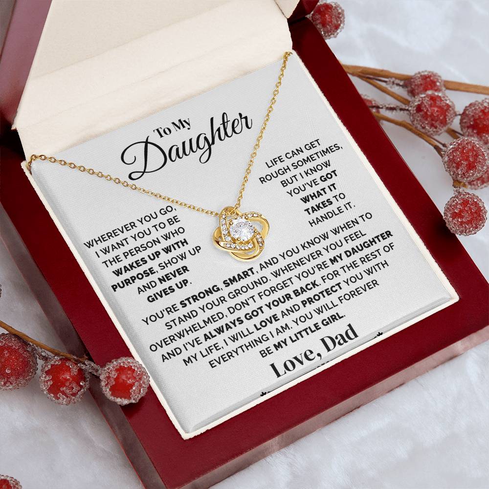 To My Daughter – I've Got Your Back – Necklace