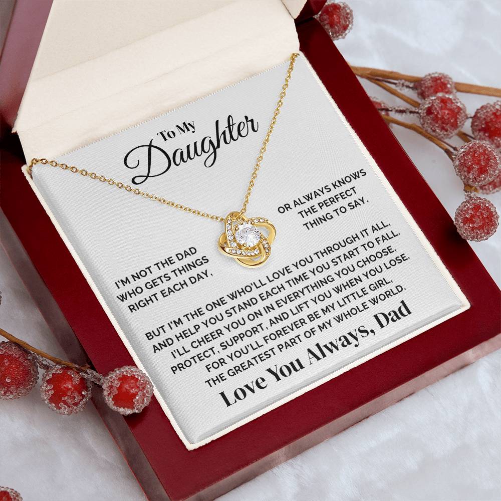 To My Daughter – My Whole World – Necklace