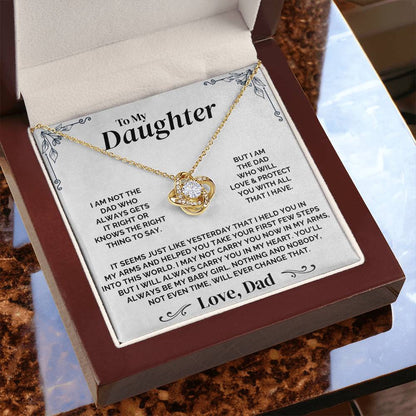 To My Daughter - Nostalgic Dad - Necklace