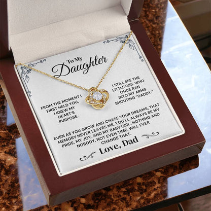 To My Daughter - My Heart's Purpose - Necklace